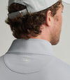 Peter Millar Men's Perth Birdseye Performance 1/4 Zip Pullover Sweater - Gale Grey