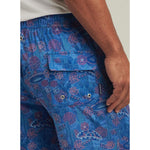 Peter Millar Men's 7-Inch Day Of The Dead Swim Trunks - Sailor Blue