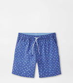 Peter Millar Men's 7-Inch Hatteras Har Swim Trunks - Ocean Blue