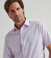 Peter Millar Men's Hudson Performance Poplin Sport Shirt - Palmer Pink