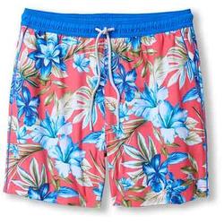 Tommy Bahama Men's 6-Inch Naples Garden Grotto Swim Trunks - Melon Berry