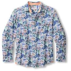 Tommy Bahama Men's Big & Tall Nova Wave Camp Shirt - Aquarius