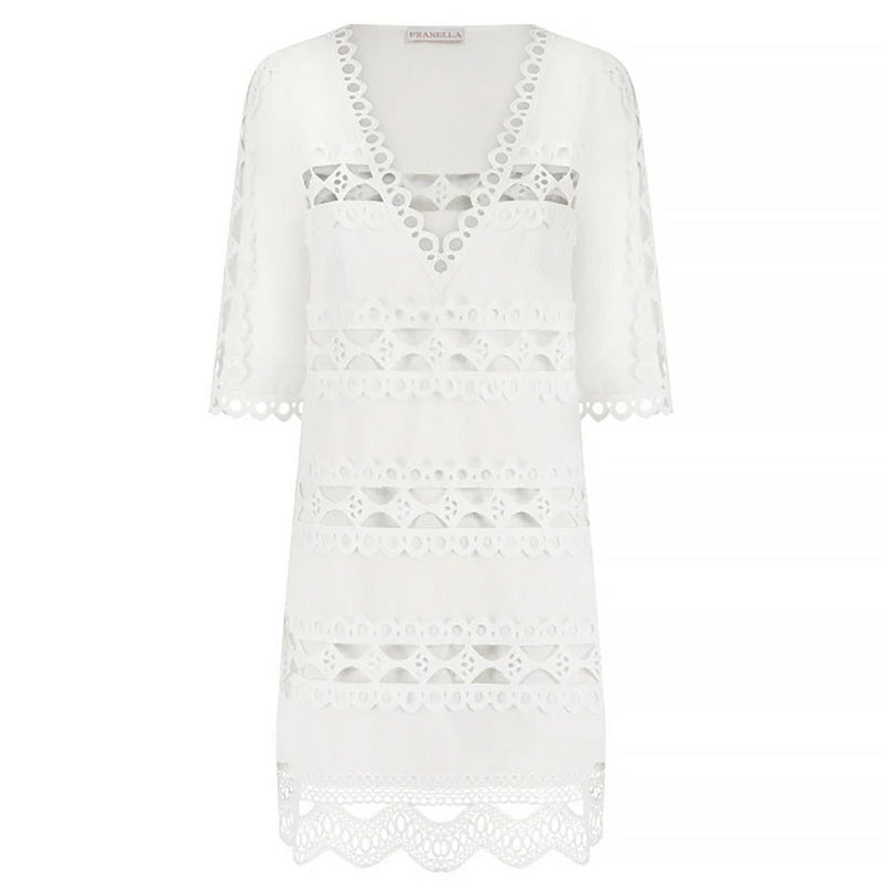 Pranella Pasha Dress Cover Up - White