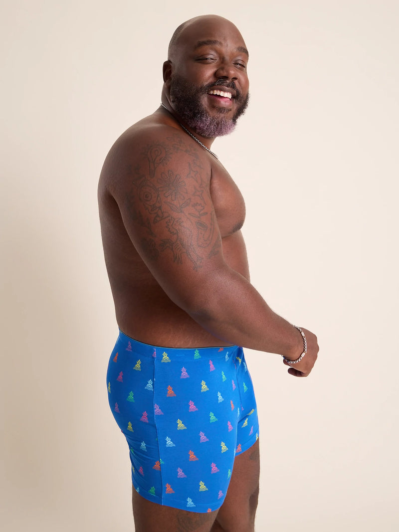 Chubbies The Brand Deals Boxer Briefs - Bright Blue