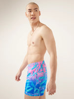 Chubbies 5.5-Inch The Hydrofoils Swim Trunks - Bright Pink