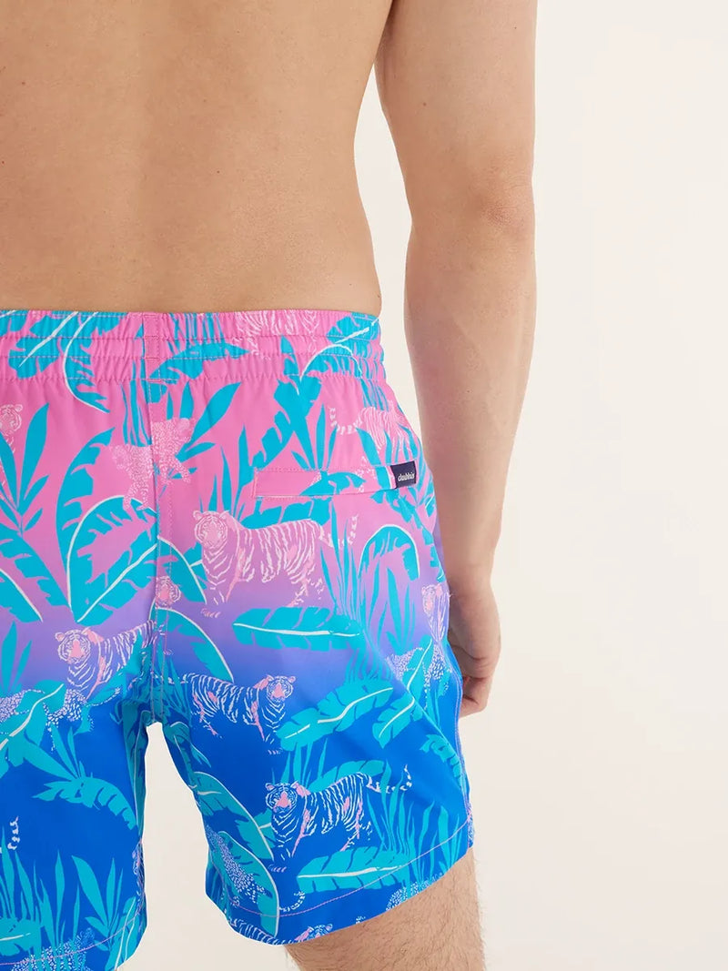 Chubbies 5.5-Inch The Hydrofoils Swim Trunks - Bright Pink