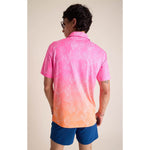 Chubbies The Sunset Succulent Performance Polo Shirt - Bright Pink