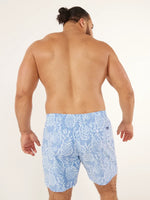 Chubbies 5.5-Inch The Thigh-napples Swim Trunks - Medium Blue