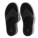 FitFlop Platform Wedge Sandals - All Black