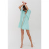 Pitusa Mini Pima Abaya Tunic Cover Up - Turquoise