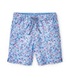 Peter Millar Men's 7-Inch Summer Shade Swim Trunks - Seaport Blue