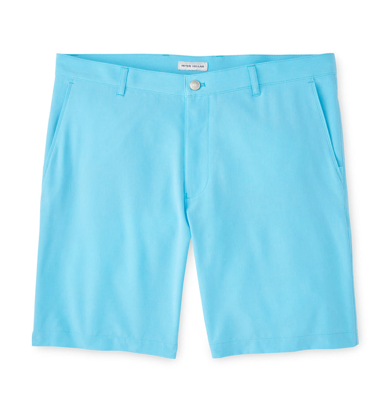 Peter Millar Men's 9-Inch Shackleford Performance Hybrid Shorts - Maya Blue