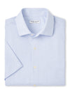 Peter Millar Men's Champers Performance Poplin Sport Shirt - White