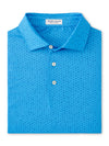 Peter Millar Men's Elements Performance Jersey Polo Shirt - Riverbed
