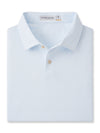 Peter Millar Men's Featherweight Rays For Days - Sean Self Collar Polo Shirt - White