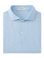 Peter Millar Men's First In Flight Performance Jersey Polo Shirt - Pale Blue