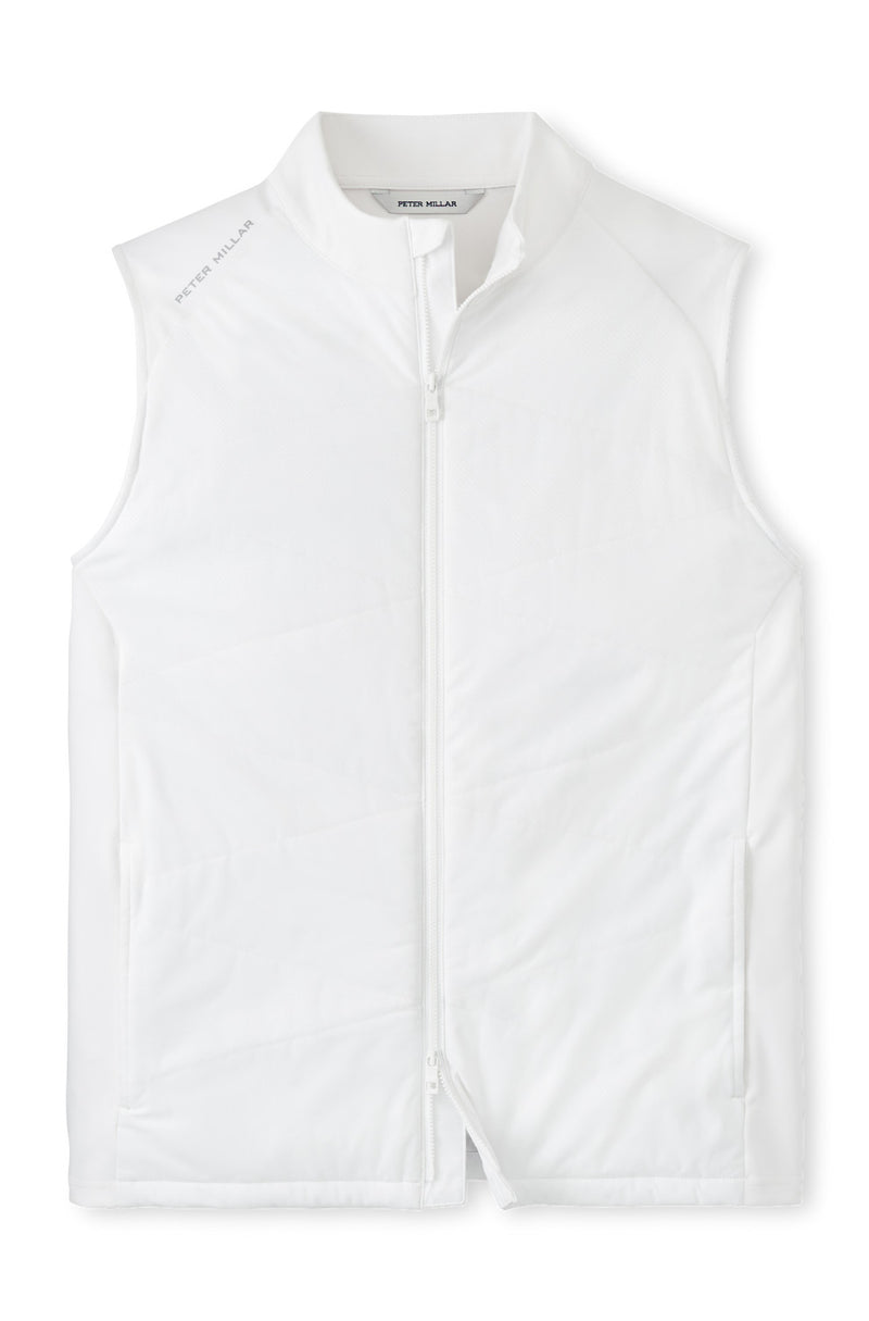 Peter Millar Men's Fuse Hybrid Vest - White