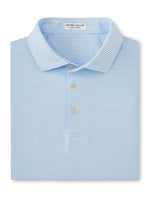 Peter Millar Men's Highlands Performance Jersey Polo Shirt - Pale Blue