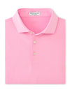Peter Millar Men's Highlands Performance Jersey Polo Shirt - Pink Vale