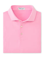 Peter Millar Men's Highlands Performance Jersey Polo Shirt - Pink Vale