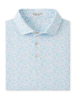Peter Millar Men's Island Jammin Performance Jersey Polo Shirt - White