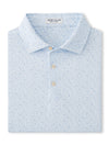 Peter Millar Men's Lacrosse Performance Jersey Polo Shirt - White