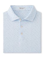 Peter Millar Men's Lacrosse Performance Jersey Polo Shirt - White