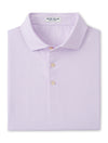 Peter Millar Men's Orbit Performance Jersey Polo Shirt - White/Blue Sea