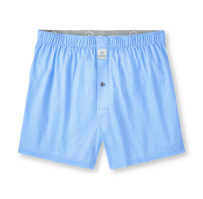 Peter Millar Men's Shake It Up Performance Boxers - Cottage Blue