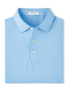 Peter Millar Men's Vega Performance Jersey Polo Shirt - Cottage Blue