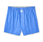 Peter Millar Men's Toga Party Performance Boxers - Blue Sea