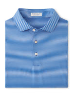 Peter Millar Men's Hales Performance Jersey Polo Shirt - Sailor Blue