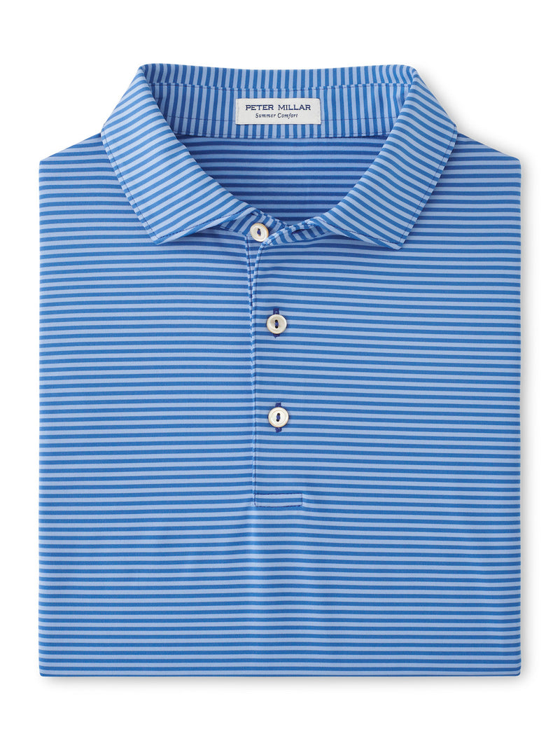 Peter Millar Men's Hales Performance Jersey Polo Shirt - Sailor Blue