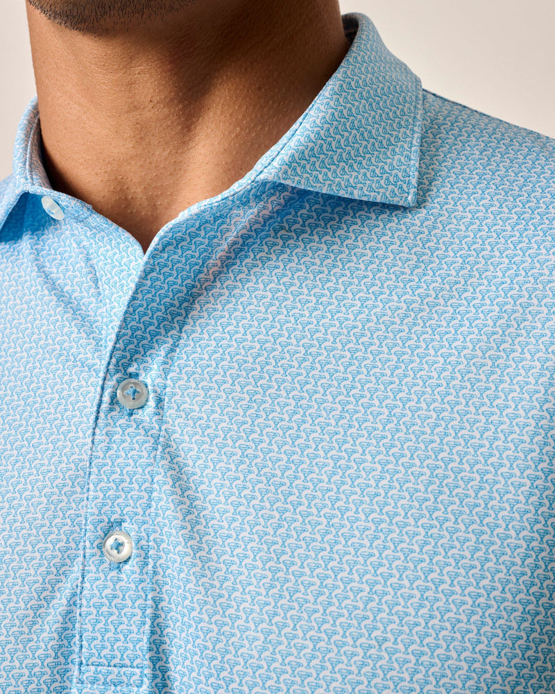 Johnnie-O Island Times Prep-Formance Polo Shirt - Majorca