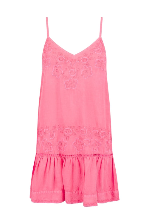 Pranella Cruz Dress Cover Up - Cerise