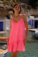 Pranella Cruz Dress Cover Up - Cerise