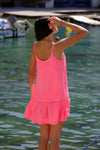 Pranella Cruz Dress Cover Up - Cerise