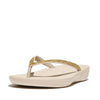 FitFlop Iqushion Sparkle Sandals - Stone Beige