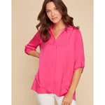 Renuar Airflow Long Sleeve Blouse - Watermelon