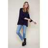 Renuar Long Sleeve Airflow Blouse - New Midnight