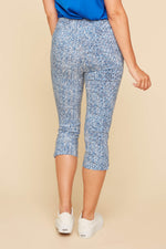 Renuar 21-Inch Pull On Capri - New Midnight Combo