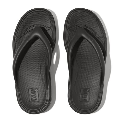 FitFlop Relieff Recovery Toe-Post Sandals - Black