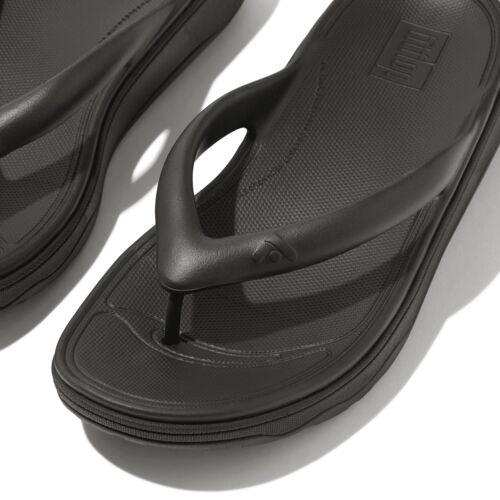 FitFlop Relieff Recovery Toe-Post Sandals - Black