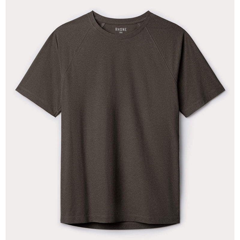 Rhone Men's Reign Short Sleeve T-Shirt - Cafe Noir Heather