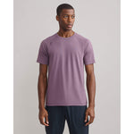 Rhone Men's Reign T-Shirt - Shadow Plum/Gray Stone Heather