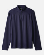 Rhone Men's Session 1/4 Zip Pullover Sweater - Navy
