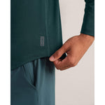 Rhone Men's Atmosphere Long Sleeve T-Shirt - Moss Green