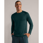 Rhone Men's Atmosphere Long Sleeve T-Shirt - Moss Green
