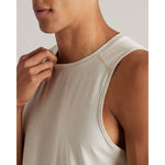 Rhone Men's Atmosphere Tank Top - Sandstone/White Heather