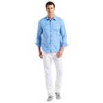Robert Graham Highland Classic Fit Sport Shirt - Light Blue